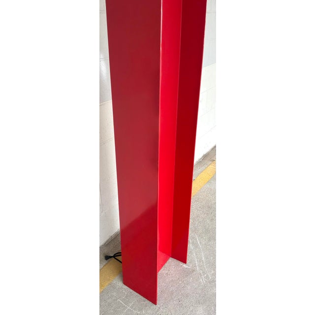 Red Modern Red I Bean Floor Lamp For Sale - Image 8 of 8