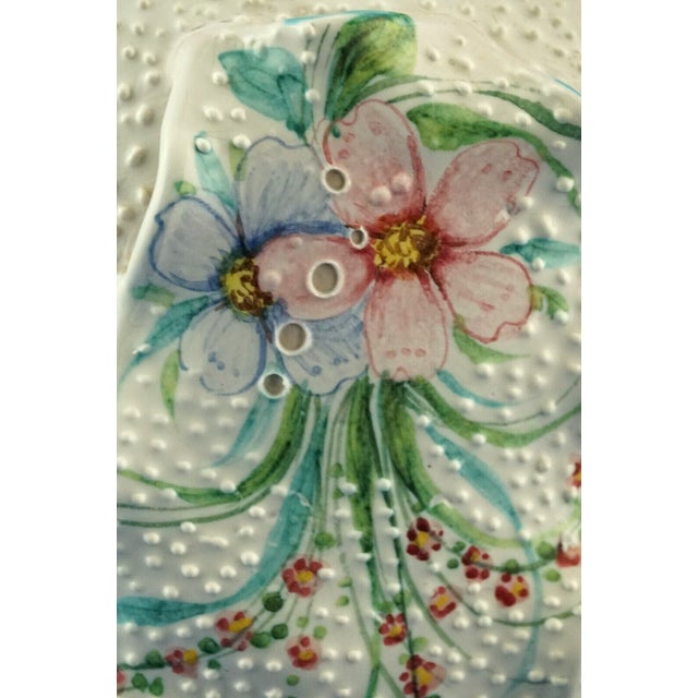 Large Vintage Ceramic Vase with Bas-Reliefs by Serafino Volpi for Sambuco Deruta, 1960s For Sale - Image 14 of 18