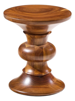 Charles & Ray Eames for Herman Miller Mid Century Walnut Time Life Stool