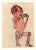 Artist:Egon Schiele Country:Austria Title:New born Medium:Lithograph – 3 Marks:Signed in plate Printed:1968 by Max Jaffe,...