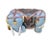 Mid 20th Century Vintage Asian Carved & Hand-Painted Elephant Stools/Garden Seats - Pair For Sale - Image 5 of 6