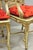 Vintage French Louis XV Style Cream Painted Carved Wood Cane Arm Chairs - A Pair For Sale - Image 14 of 18