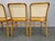 Tan No. 811 Bentwood Chairs in the style of Hoffmann for TON, 1990s, Set of 4 For Sale - Image 8 of 18