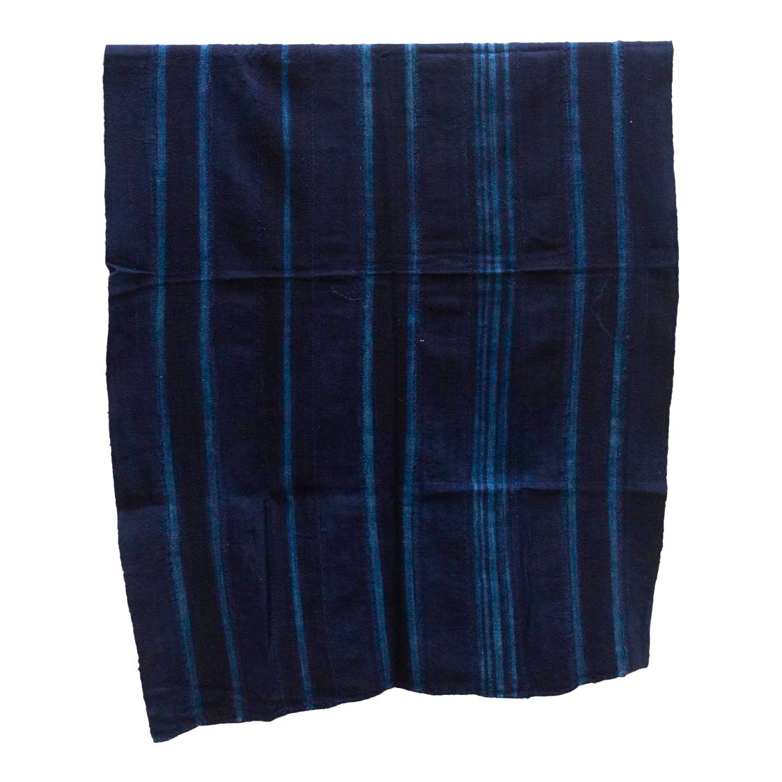 Threaded Soul Indigo Mud Cloth | Chairish