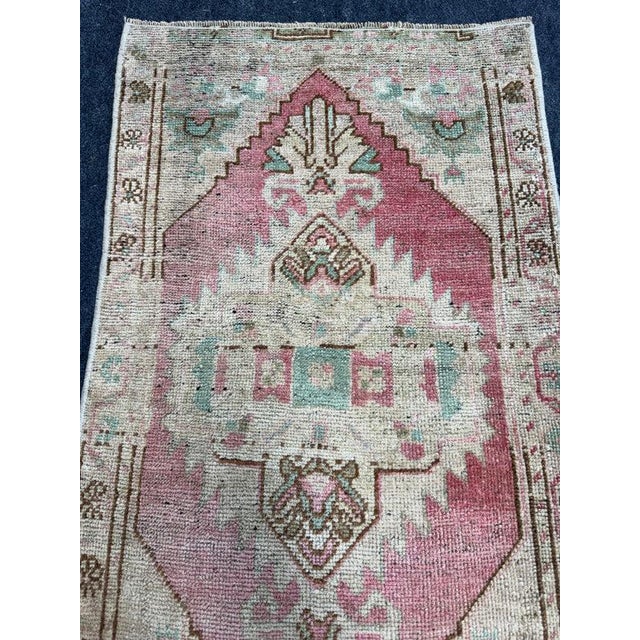 Turkish Yastik Rug 1'9" x 3'1" For Sale - Image 4 of 5