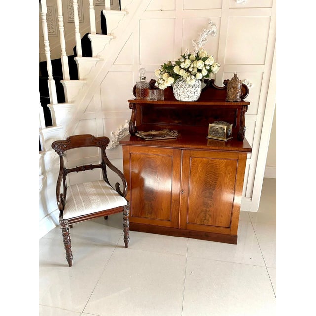 Antique Carved Mahogany Sideboard For Sale - Image 3 of 14