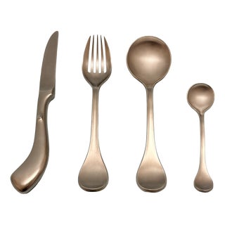 Designer Cutlery by Marc Held, 1975, Set of 32 For Sale