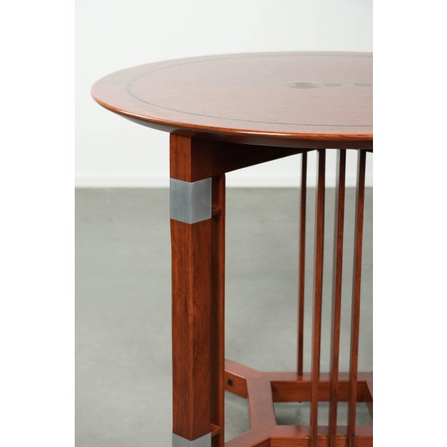 Art Deco Style Decoforma Series Round Side or Coffee Table from Schuitema For Sale - Image 9 of 12