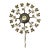 1960s, Mid-Century Modern "Starburst" United Wall Clock For Sale