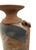 Late 20th Century Brutalist Terracotta Sculptural Vase With Relief Faces For Sale - Image 13 of 18