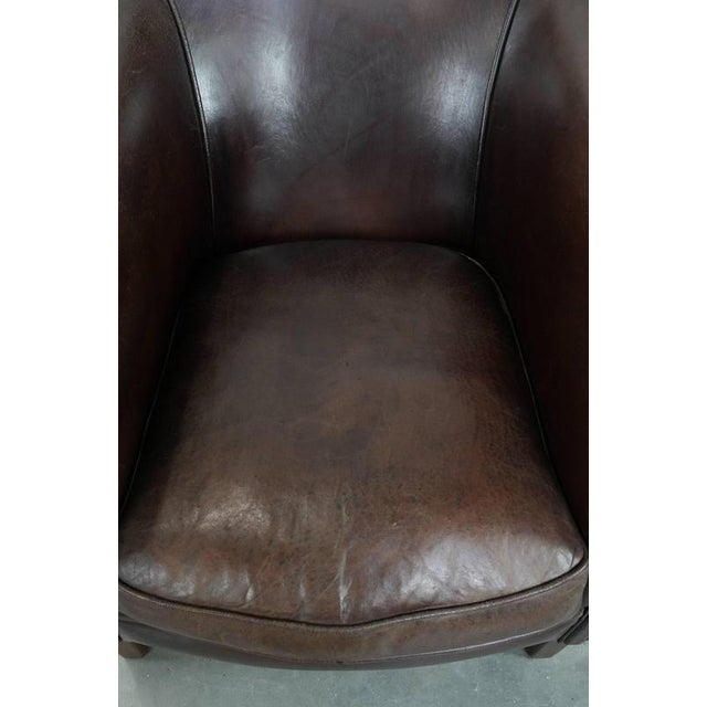 Club Chair in Sheepskin For Sale - Image 6 of 15