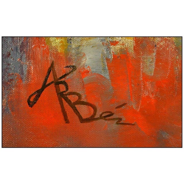 Abstract Late 20th Century Abstract of Music, Arbe Berberyan For Sale - Image 3 of 4