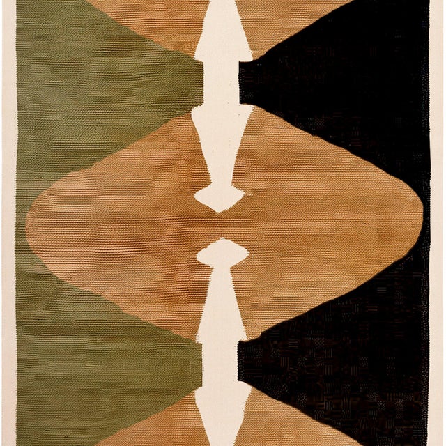 Contemporary Citrus Modern Rectangular Rug by Tapis Studio for Hommés Studio For Sale - Image 3 of 5