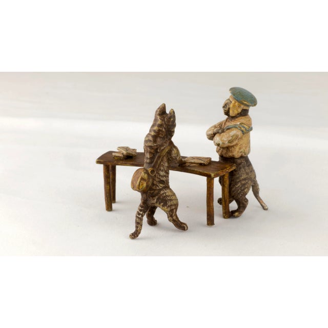 Bergman Foundry, Figure, 19th-Century, Bronze For Sale - Image 6 of 11