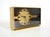 Metal Small and Mechanical Swiza 8 Table Clock in Brass with an 8-Day Movement, 1960s For Sale - Image 7 of 15