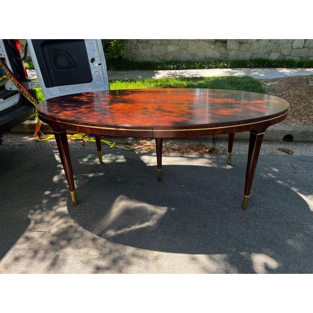 Woodbridge Furniture Lynn Extendable Solid Oak Dining Table | Chairish