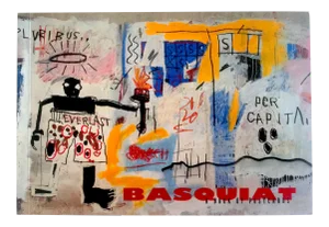 Jean Michel Basquiat Estate Pop Art Oversized Postcard Prints Collector's Art Book
