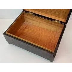 1980s 1980s Tessellated Horn Jewelry Box For Sale - Image 5 of 11