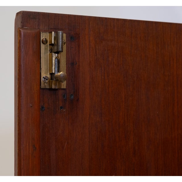 Art Deco Walnut Tallboy Compact Wardrobe from Waring & Gillow, 1930s For Sale - Image 9 of 17