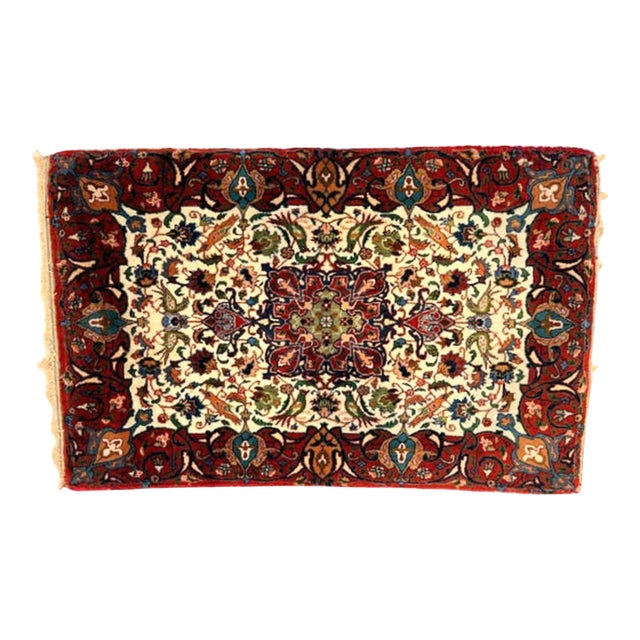 1930"s Fine Antique Kashan , 2' X 3' For Sale