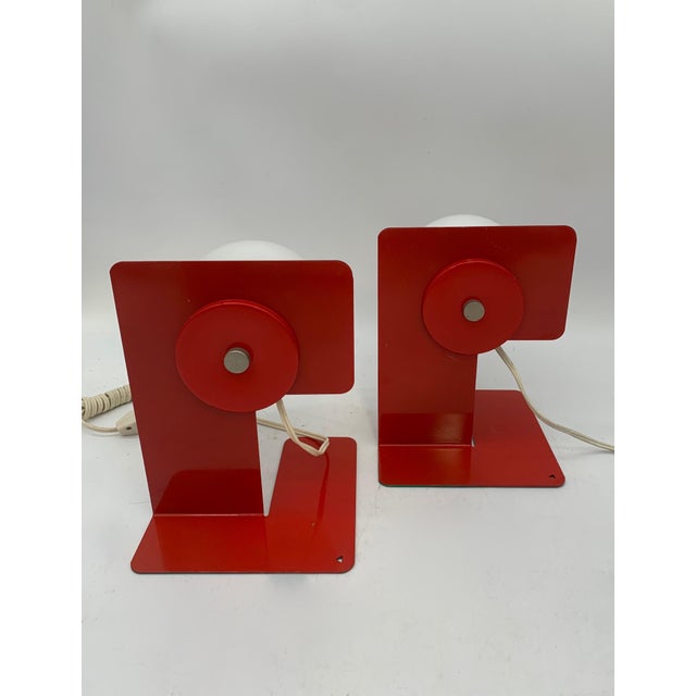 Table Lamps with Ball attributed to Sciolari, 1970s, Set of 2 For Sale - Image 3 of 6