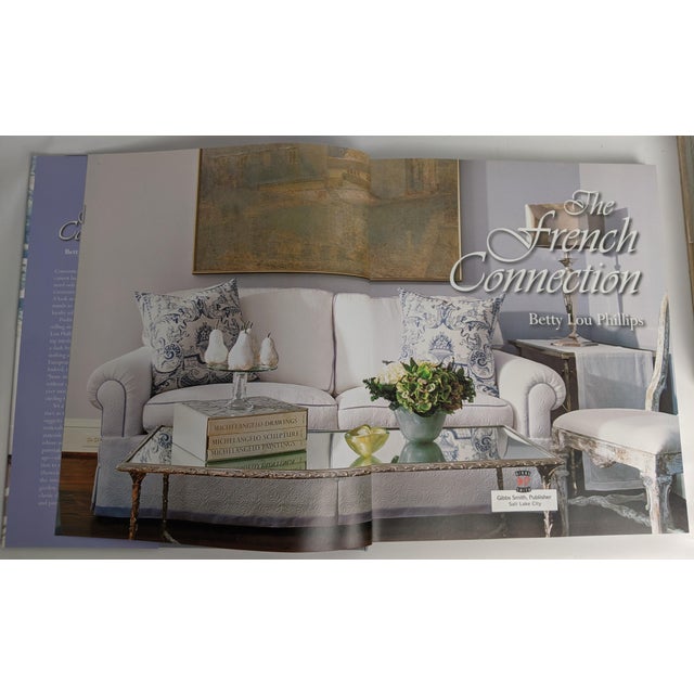 Tiffany Blue 5 Vintage French & Tiffany Decorative Arts Books – Blue Cream Green Library For Sale - Image 8 of 12