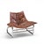 Johan Bertil Häggström for Swed-Form Mid Century Swedish Leather and Chrome Corset Chairs - Pair For Sale - Image 4 of 12