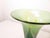 Light Green Signed Lundberg Studios Magnolia Pulled Feather Leaf Art Glass Vase Iridescent For Sale - Image 8 of 16