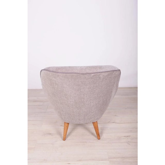 Set of Model 345 Armchairs by J. Jędrychowicz & K. Racinowski for Poznan Furniture Factory, 1950s For Sale - Image 13 of 18