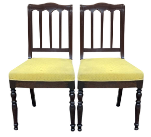Set of French Chairs in Mahogany