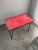 Red Ceramic Coffee Table, 1950s For Sale - Image 10 of 18