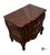Late 20th Century Vintage White Furniture French Provincial Style Mahogany Nightstand For Sale - Image 5 of 10