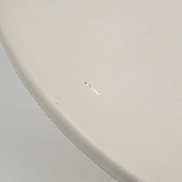 Plastic Table with Central Leg by Ignazio Gardella for Kartell, 1970s For Sale - Image 7 of 14