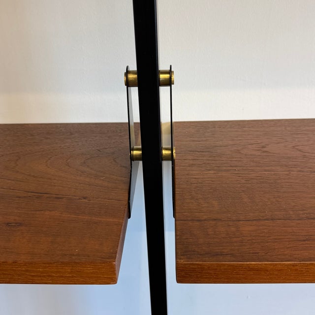 Vintage Bookcase in Teak, 1950s For Sale - Image 4 of 9