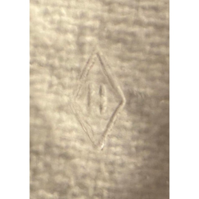 1930s Heisey Empress Sahara Yellow Glass Marmalade Jar With Recessed Li For Sale - Image 11 of 12