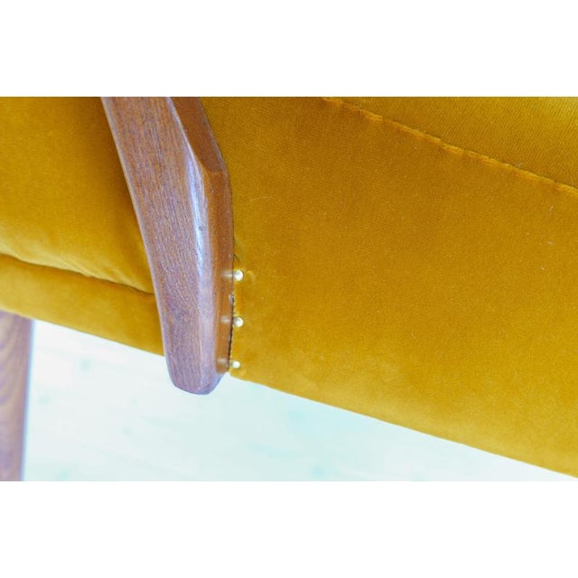 Modern Art Deco vLounge Chairs in Velvet, Sweden, 1940s, Set of 2 For Sale - Image 16 of 18