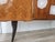 Mid-Century Mahogany-Paneled Sideboard with Glass Top and Brass Handles, 1960 For Sale - Image 16 of 18