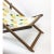 Fun Pineapple Print Teakwood Chaise Lounge For Sale - Image 10 of 11