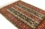 Traditional Vintage Qum Brown Beige and Red Silk Persian Rug For Sale - Image 3 of 7
