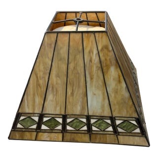 Antique Tiffany Style Lamp Shade For Sale