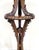 Antique American Federal Style Carved Wood Fern Stand Pedestal For Sale - Image 10 of 17