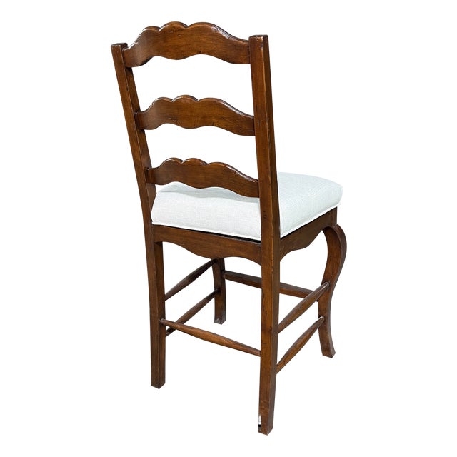 21"W x 21"D x 43"H Seat Height 24" Antique English Walnut