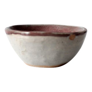 Vintage Handmade Studio Pottery Bowl For Sale