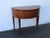 1940s Demilune Console Table Buffet Server 6562 For Sale - Image 18 of 18