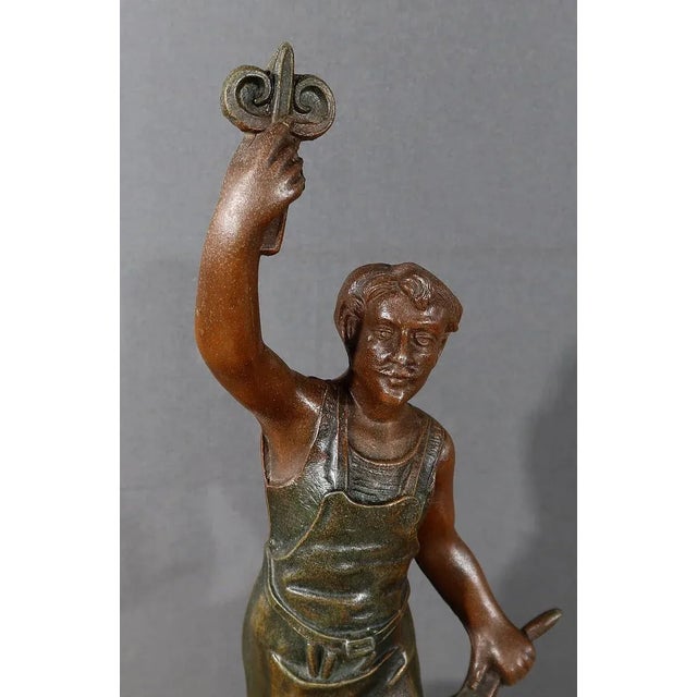Le Travail Regula Figure, Early 20th Century For Sale - Image 4 of 13
