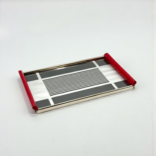 Vintage European Space Age Serving Tray, 1970s For Sale - Image 16 of 16