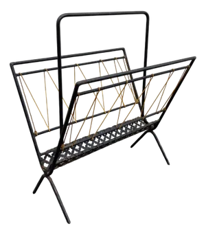 Magazine Rack in the style of Mathieu Matégot, 1960s