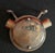 Vintage Industrial Brass Lamp with Cage and Glass Diffuser, 1950s For Sale - Image 10 of 15