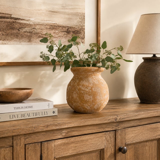 Contemporary Mustard Seed Pot For Sale - Image 3 of 11