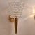 1980s 1980s Murano Glass and Brass Sconces - a Pair For Sale - Image 5 of 12